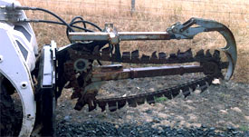 Chain Trencher (Bobcat extension)