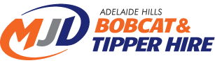 MJD Bobcat and Tipper Hire logo