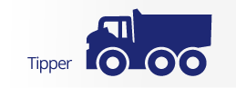 tipper truck icon